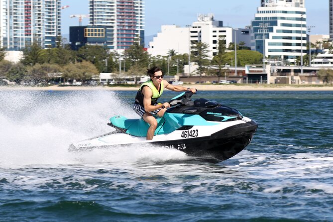 1.5 hr Jet Ski Safari tour to South Stradbroke Island! - From Main Beach to South Stradbroke Island