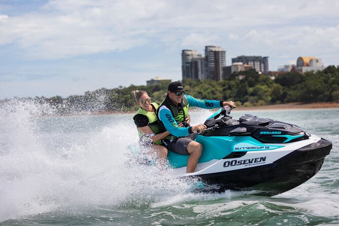 1-Hour Thunderball WWII Adventure Jet Skiing in Darwin - Hearing about Cyclone Tracey and the fishing trawlers