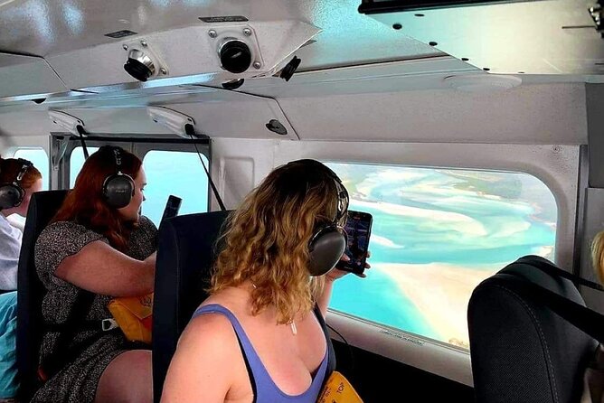 1hour Scenic Flight Heart Reef, Whitehaven Beach, Hill Inlet, GBR - Hill Inlet’s swirling sands from above