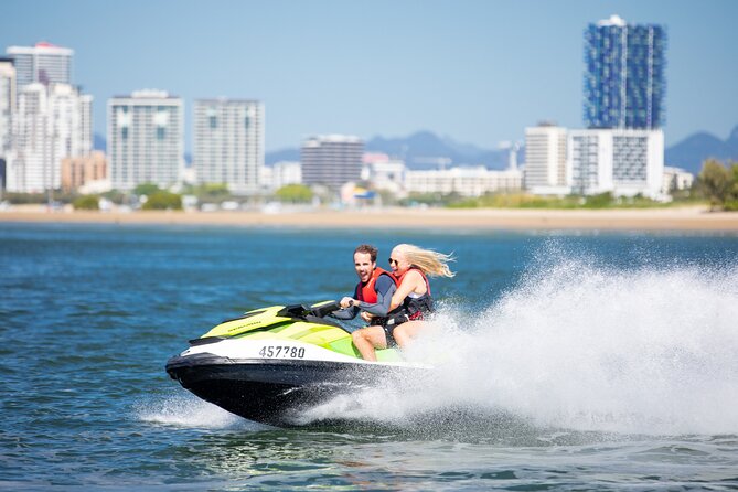 2.5 hr Jet Ski Safaris tour - Ultimate Adventure + island stop - South Stradbroke Island provides the right mid-tour pause