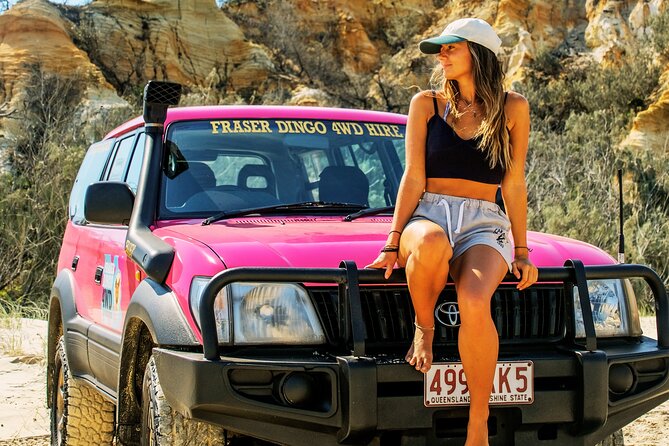 3 Day PINK4WD Tagalong Tour - K'gari/Fraser Island - Taking the wheel on 75 Mile Beach