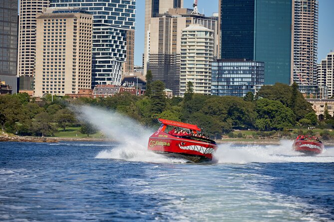 30-Minute Sydney Harbour Jet Boat Thrill Ride - The main event: spins, slides, and sudden stops