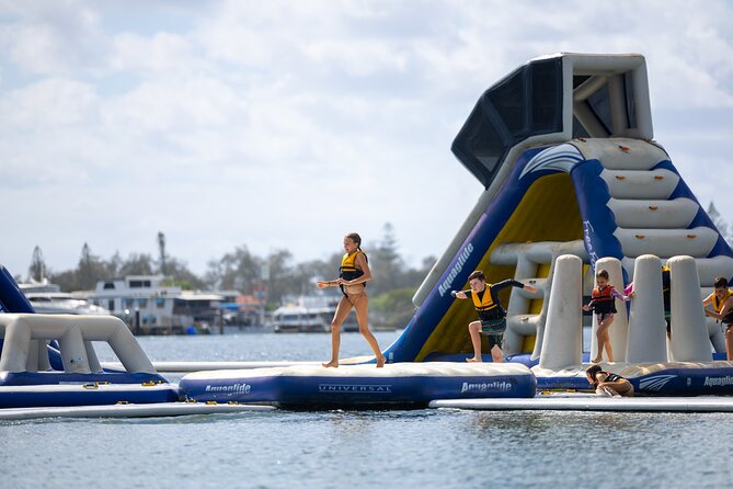 50 Minutes, Southport GC Aqua Park Inflatable Water Activity - Safety, fitness, and what to bring