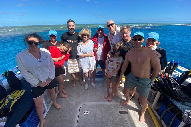 ABC Reef Safaris - First reef stop: guided snorkeling on the outer reef