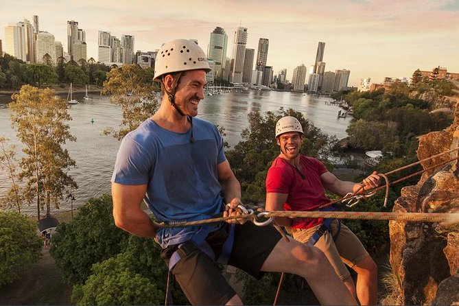 Abseiling the Kangaroo Point Cliffs in Brisbane - Starting at Riverlife on Kangaroo Point