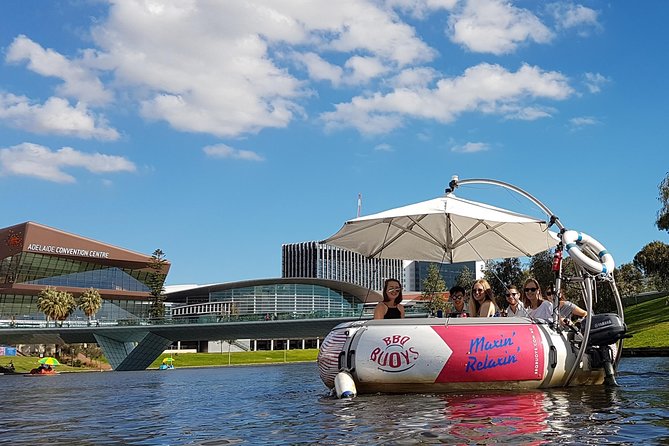 Adelaide 2-Hour BBQ Boat Hire for 7-10 People - A floating barbecue instead of a standard river cruise