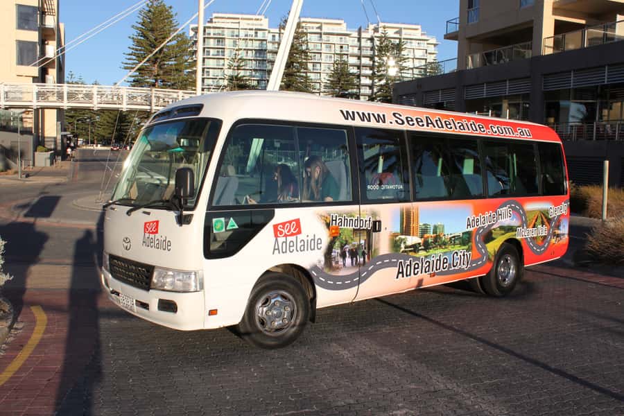Adelaide: Half-day McLaren Vale & Glenelg Wine Tasting Tour - The return route through McLaren Vale and along the coast