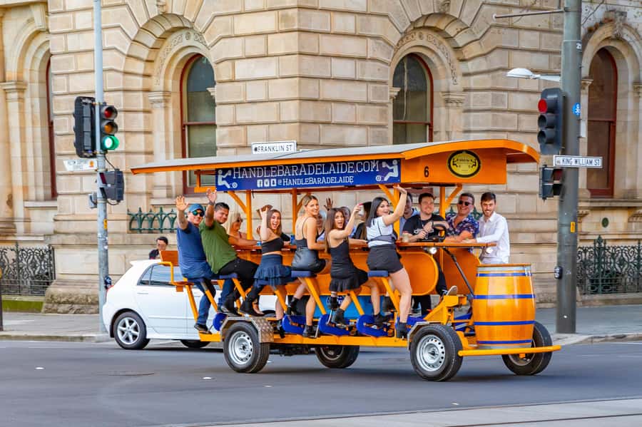 Adelaide: HandleBar Bike Tour with Pub Stops & Dinner Option - What kind of Adelaide experience is this?