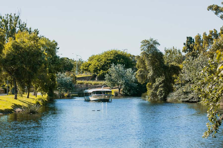 Adelaide: River Torrens Popeye Sightseeing Cruise - Setting off past Adelaide’s major landmarks