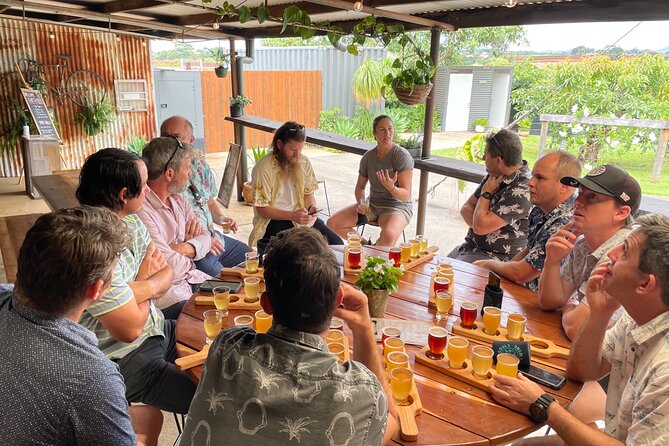 Afternoon Brewery and Distillery session: Tastings & transfers - What the $111.17 price really covers