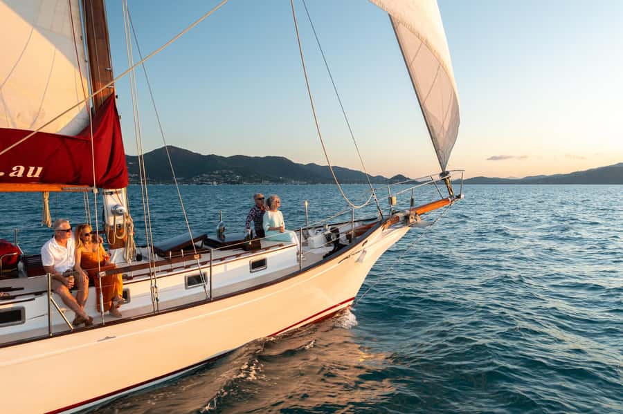 Airlie: Adults Only Sunset Sail with Aperol Spritz/Antipasto - An Aperol Spritz and a practical antipasto plate