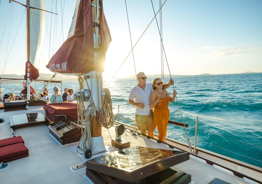 Airlie: Adults Only Sunset Sail with Aperol Spritz/Antipasto - Timing, price, and booking flexibility