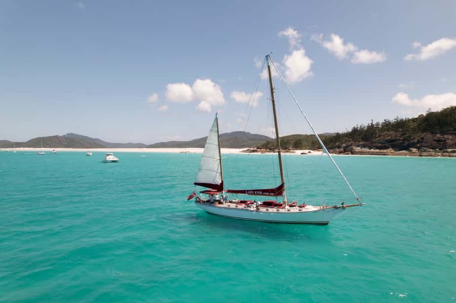 Airlie Beach: Adults-Only Whitehaven Beach Sailing Tour - Hill Inlet gives you the big first view