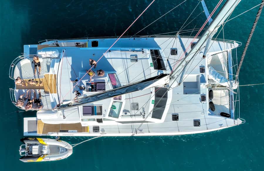 Airlie Beach: BYOB Sunset Sail in Style Catamaran Cruise - Sailing across Pioneer Bay at sunset