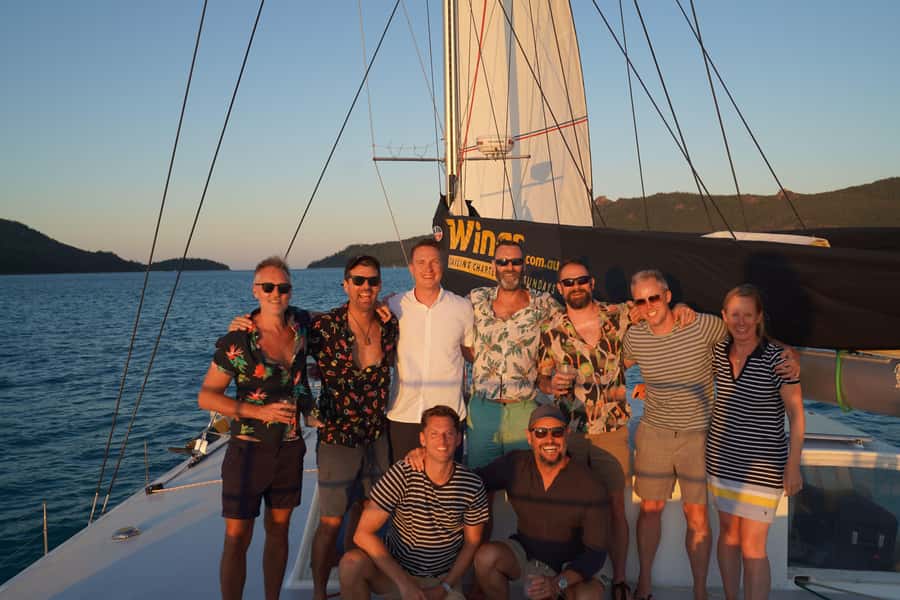 Airlie Beach: BYOB Sunset Sail in Style Catamaran Cruise - Music without a party-boat soundtrack