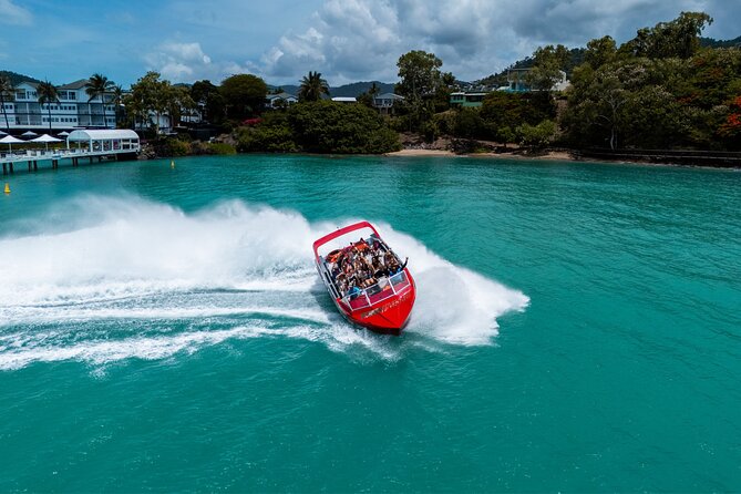 Airlie Beach Jet Boat Thrill Ride - From marina calm to 380hp acceleration