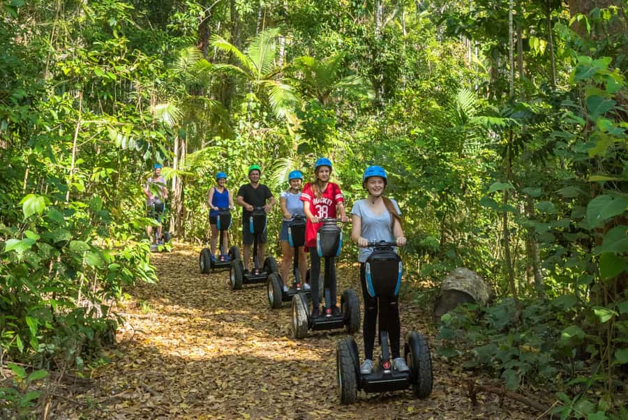 Airlie Beach: Segway Rainforest Discovery Tour - From Airlie Beach to a quiet forest track