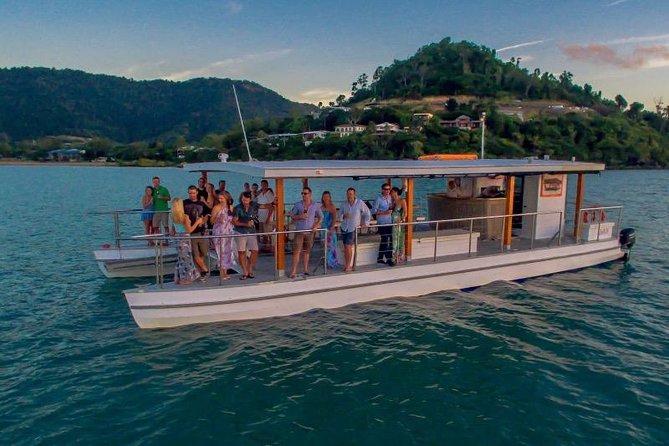 Airlie Beach Sunset Cruise - Whitsunday Islands after sunset