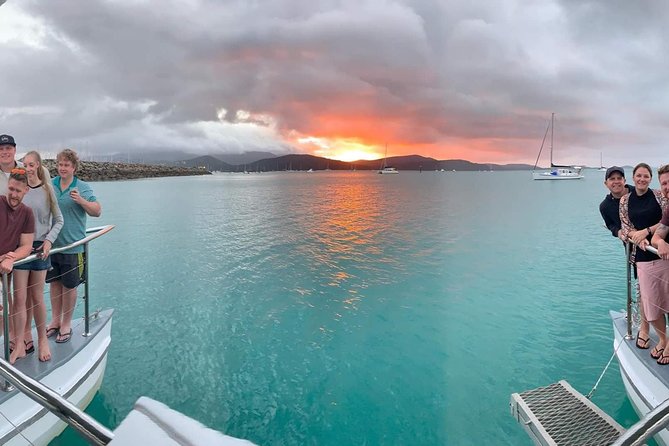 Airlie Beach Sunset Cruise - The bar, sparkling wine, music, and snacks