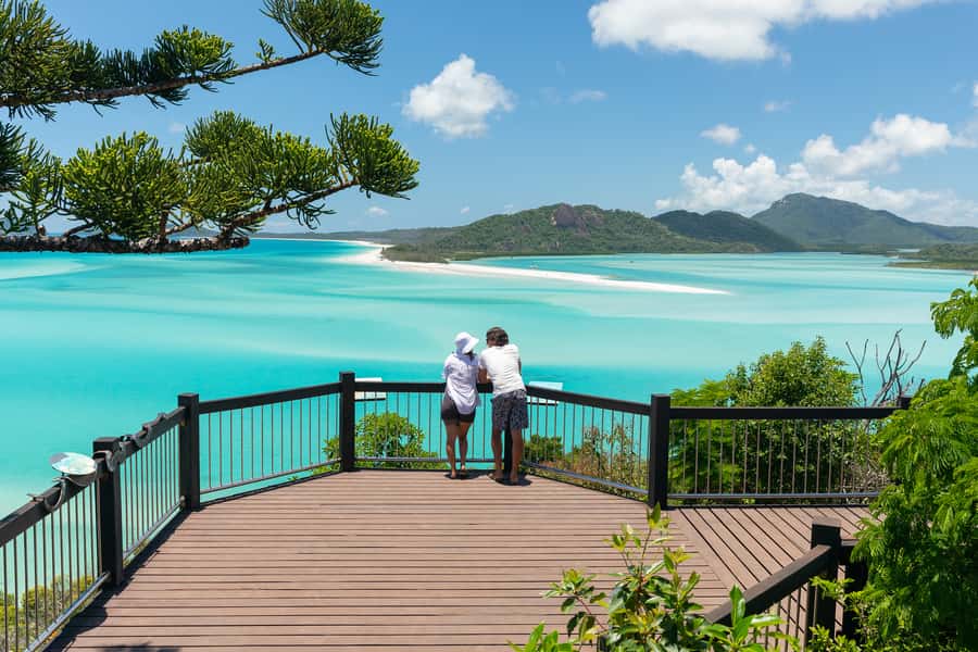 Airlie Beach: Visit Hill Inlet Lookout and Whitehaven Beach - A catamaran built for a full day at sea