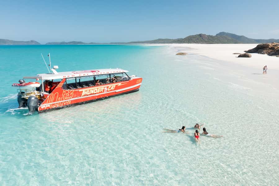 Airlie Beach: Whitehaven Full-Day Eco-Cruise with Buffet - Getting from Airlie Beach to the catamaran