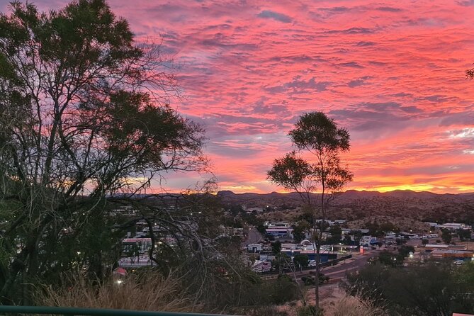 Alice Town And Country Half Day Sunset Tour - Small Group - Anzac Hill and the final sunset