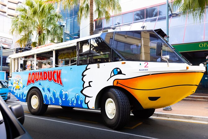 Aquaduck Gold Coast 1 hour City and River Tour - Surfers Paradise streets and the famous beach