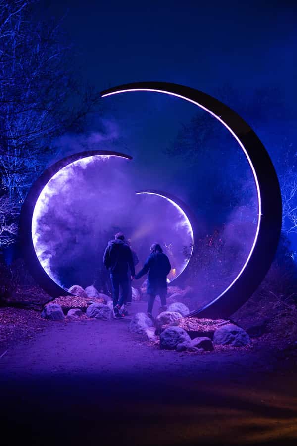 Astra Lumina Entry at Currumbin Wildlife Sanctuary - The 1.5km route and its nine cosmic zones