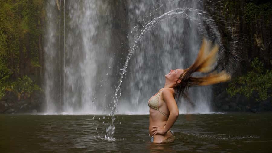 Atherton Tablelands: Lakes, Waterfalls, Rainforest Day Tour - Babinda Boulders: cool water and rainforest shade