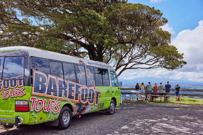 Barefoot Atherton Tablelands Adventure by Cairns Waterfalls - Lake Eacham and a volcanic crater