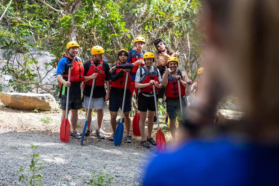 Barron Gorge: Half-Day Barron River White-Water Rafting - Getting ready for the launch