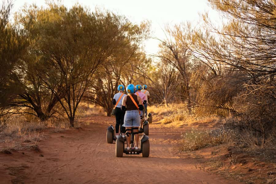 Best of Uluru - Segway and Walking Tour - Gliding along Uluru’s base