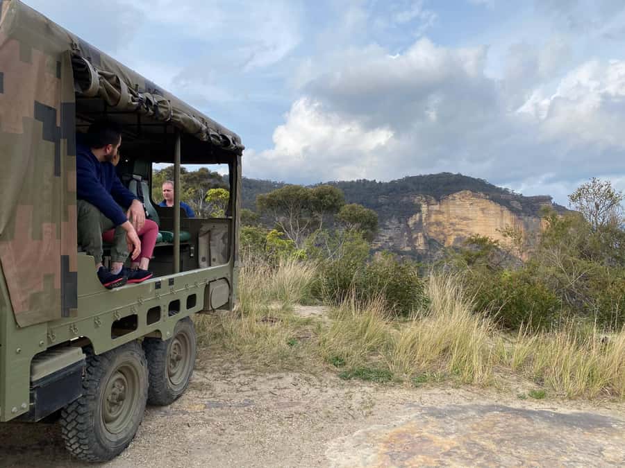 Blue Mountains 3 Hour Army Truck Adventures - Medlow Bath and Blackheath add variety