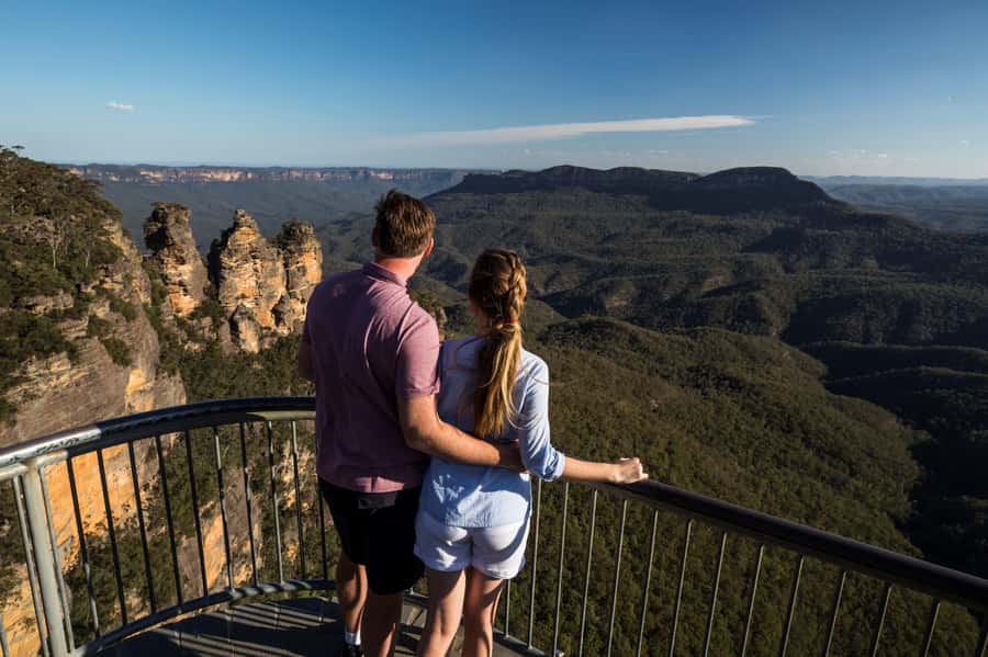 Blue Mountains Sunset Waterfalls Wildlife Tour From Sydney - Wentworth Falls is the physical heart of the trip