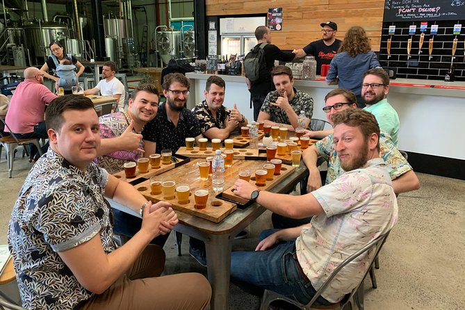 Brisbane Brewery Full Day Tour with Lunch - Green Beacon Brewing Co. starts the beer education