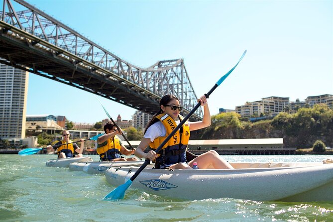 Brisbane City Essentials Walking Tour - Eagle Street Pier, Story Bridge, and the 2011 flood marks