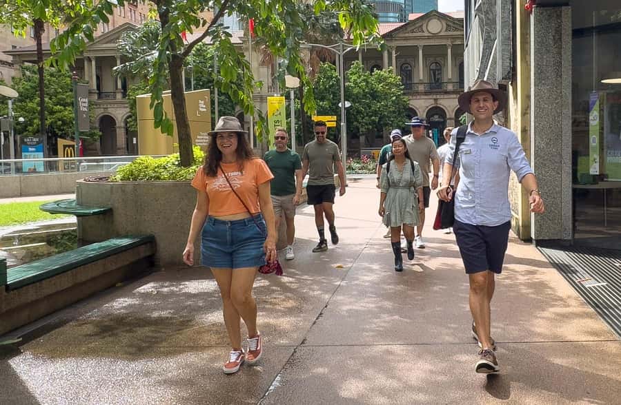 Brisbane City Walking Tour | Small group | 100 minutes - Local food, coffee, and getting around
