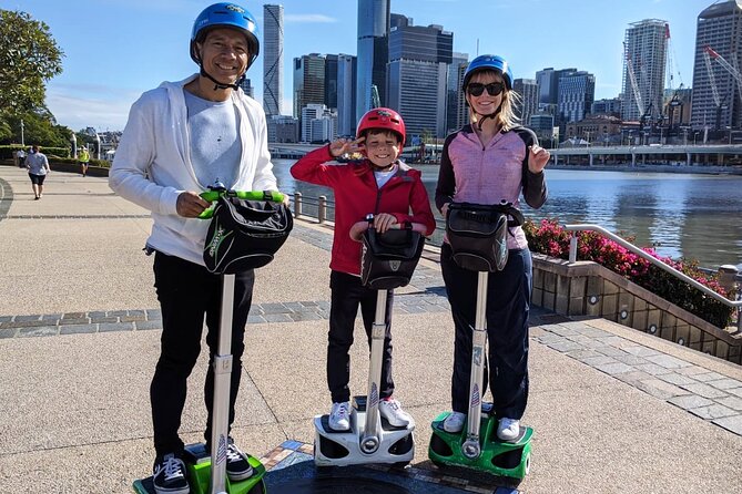 Brisbane Mini Segway Tour - Kurilpa Bridge is the route’s visual highlight