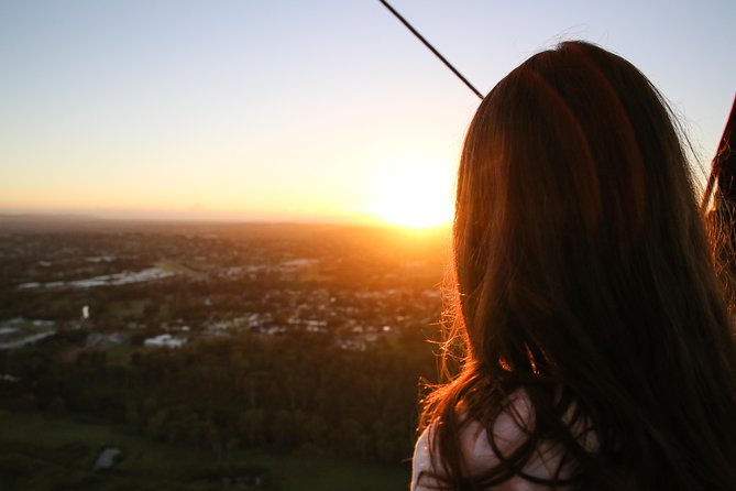 Brisbane's closest Hot Air Balloon Flights - City & Country views - 1 hr flight! - Watching the balloon come to life