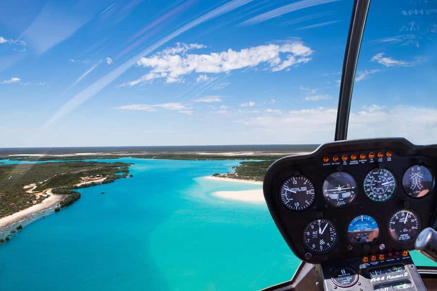 Broome: 30-Minute Scenic Helicopter Flight - Gantheaume Point and Broome’s red cliffs