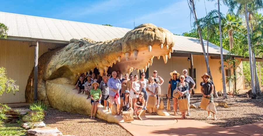Broome: Malcolm Douglas Crocodile Park Tour with Transfers - Rogue Alley and the largest crocodiles