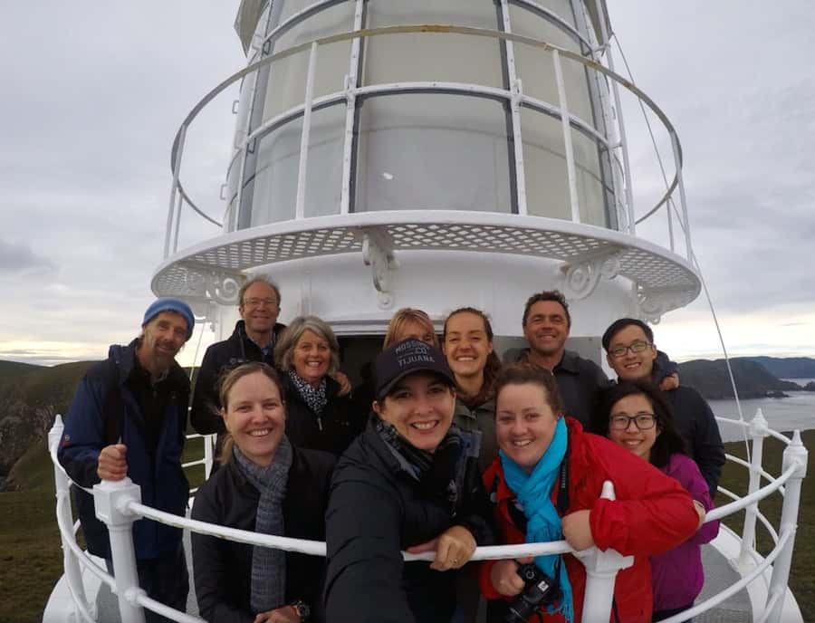 Bruny Island: Cape Bruny Lighthouse Tour - Inside the prism and light room