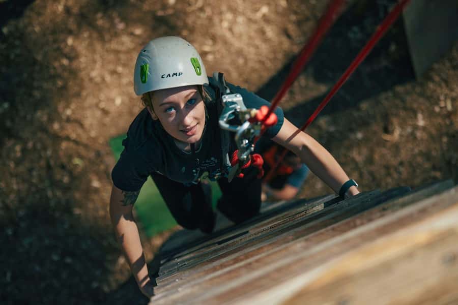 Busselton: Forest Adventure with Zip Lining and Rope Course - BMX bikes and skateboards above the ground