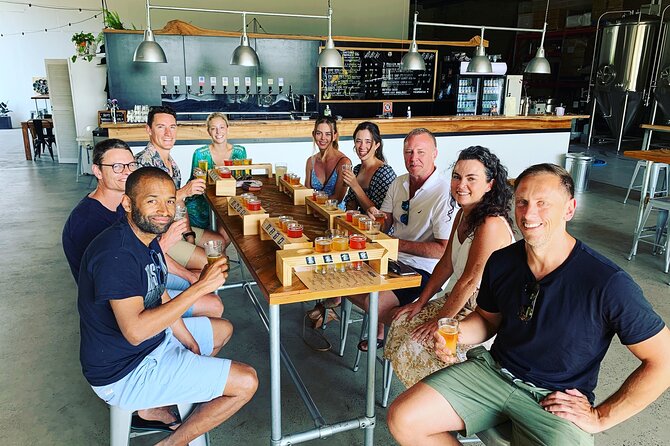 Byron Bay Brewery & Distillery Tour: Tastings, Lunch & transfers - Lunch makes the long tasting day easier