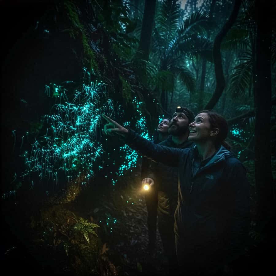 Byron Bay: Glowworms, Waterfalls & Rainforest Experience - From Byron Bay to the Nightcap forest