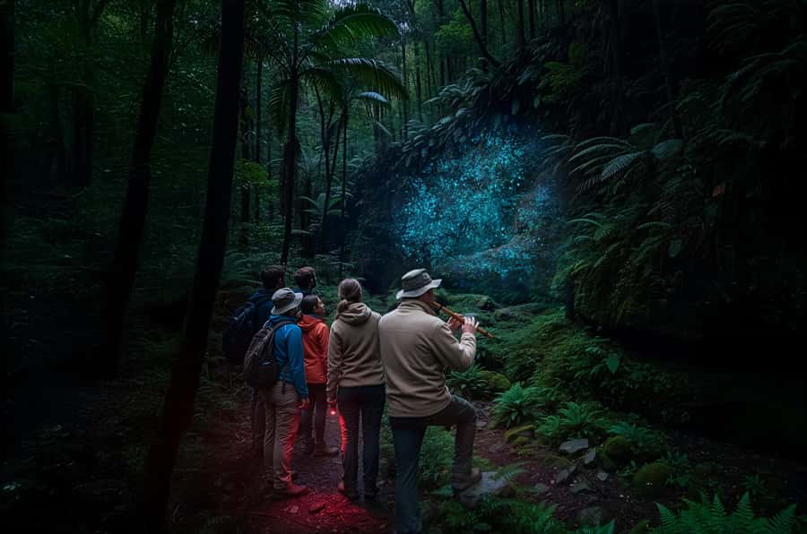 Byron Bay: Glowworms, Waterfalls & Rainforest Experience - The guide makes this more than a transfer
