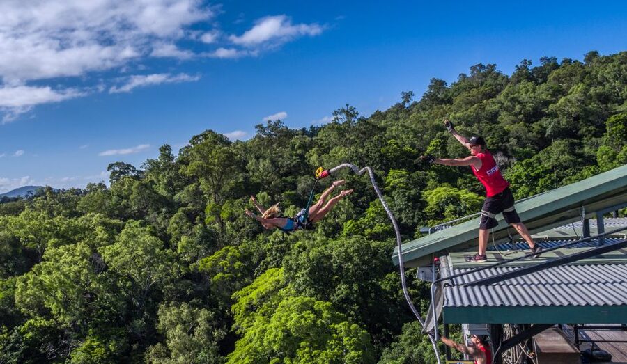 Cairns: Bungy Jump - My take: book it if the jump matters to you