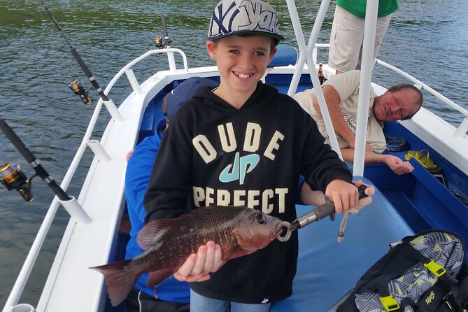 Cairns Estuary Fishing - Boarding the River Rocket at 6:30 am