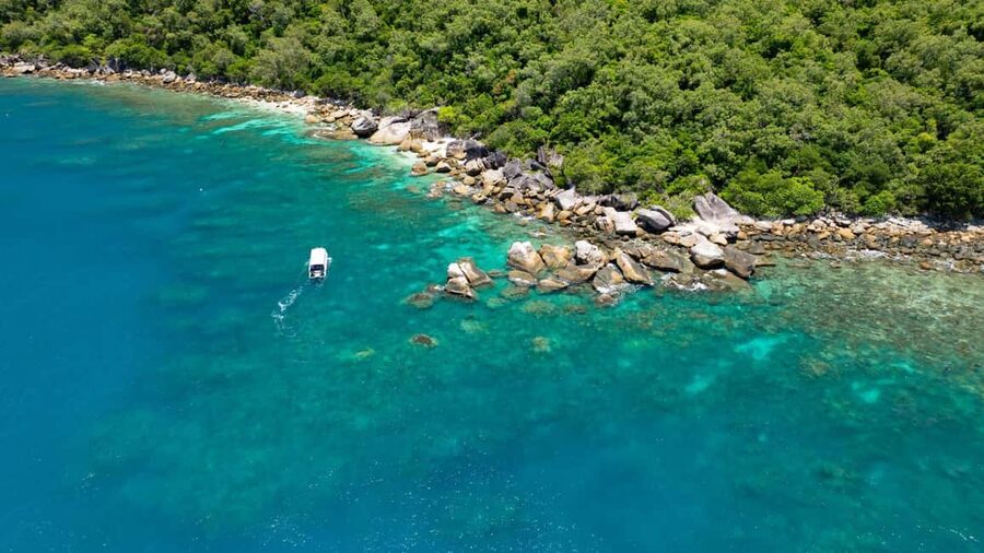 Cairns: Fitzroy Island Ferry, optional lunch, tours, snorkel - The 10:15 AM ferry ride to Fitzroy Island