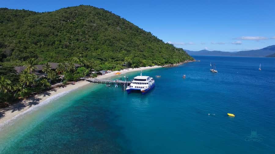 Cairns: Fitzroy Island Ferry w/ Snorkel, Lunch, Tour Options - Glass bottom boat: useful, but not essential